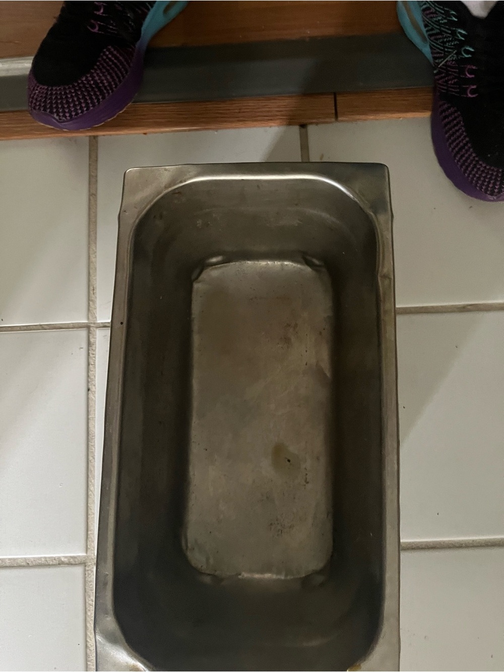 stainless steel commercial food pan